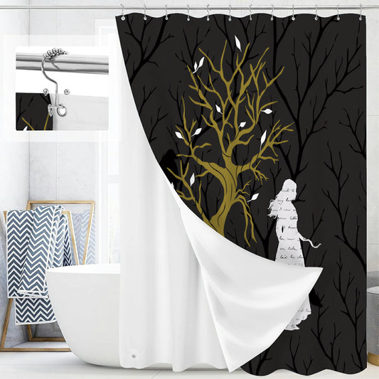Wuthering Heights The Heartwood of the Moors: Catherine's Spirit Shower Curtain Set