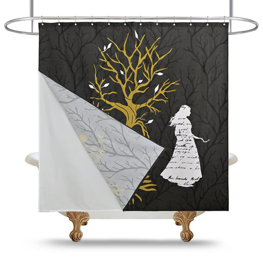 Wuthering Heights The Heartwood of the Moors: Catherine's Spirit Shower Curtain Set