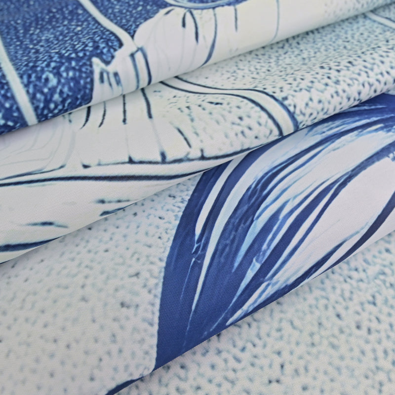 “Orbit of Dreams" NASA Series Shower Curtain Set (Blue)