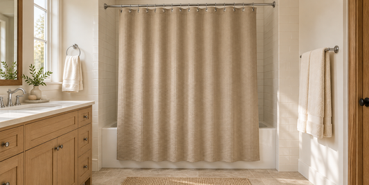 How to Choose a Shower Curtain Color for Your Bathroom