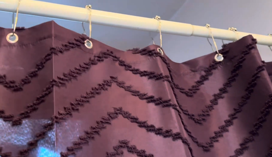 Much needed Shower Curtain upgrade!!! Our Life