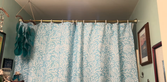 Improving the vibe in our ocean themed bathroom- Our Life