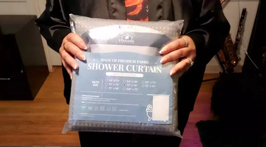 No Hook, No Hassle! This Spa Style Shower Curtain Changed My Bathroom Game 🛁✨