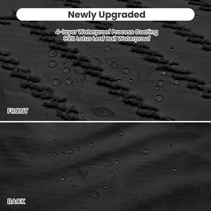 Tufted Textured Chevron Striped Tassel Shower Curtain