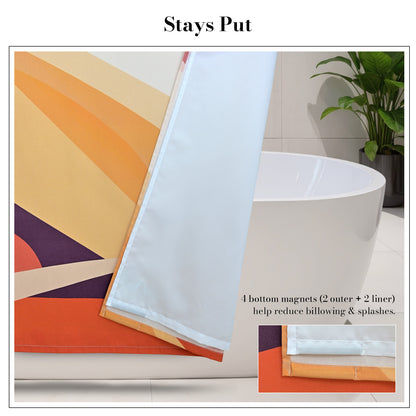 “Orbit of Dreams" NASA Series Shower Curtain Set