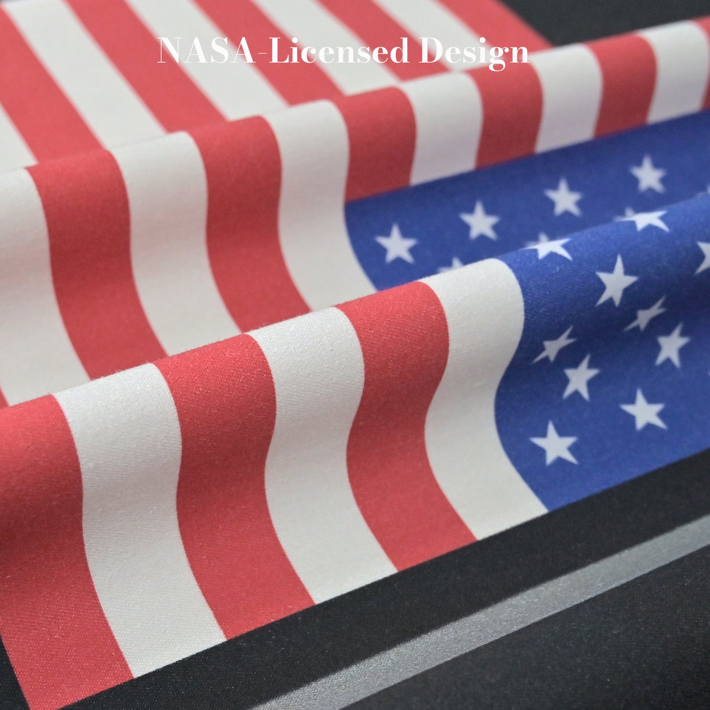 “Eight-Bit Moonwalk" NASA Series Shower Curtain Set