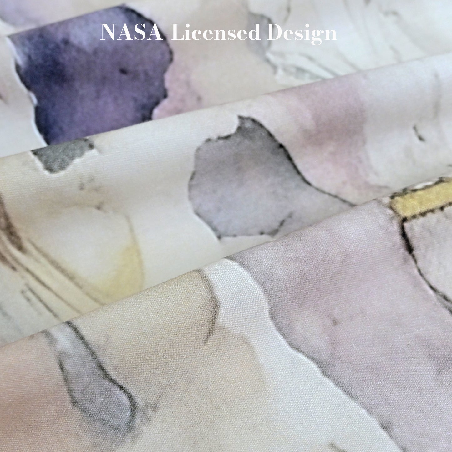 “Silent Tranquility" NASA Series Shower Curtain Set