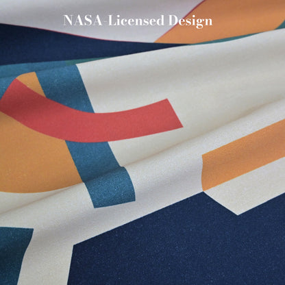 “Orbit Walker" NASA Series Shower Curtain Set