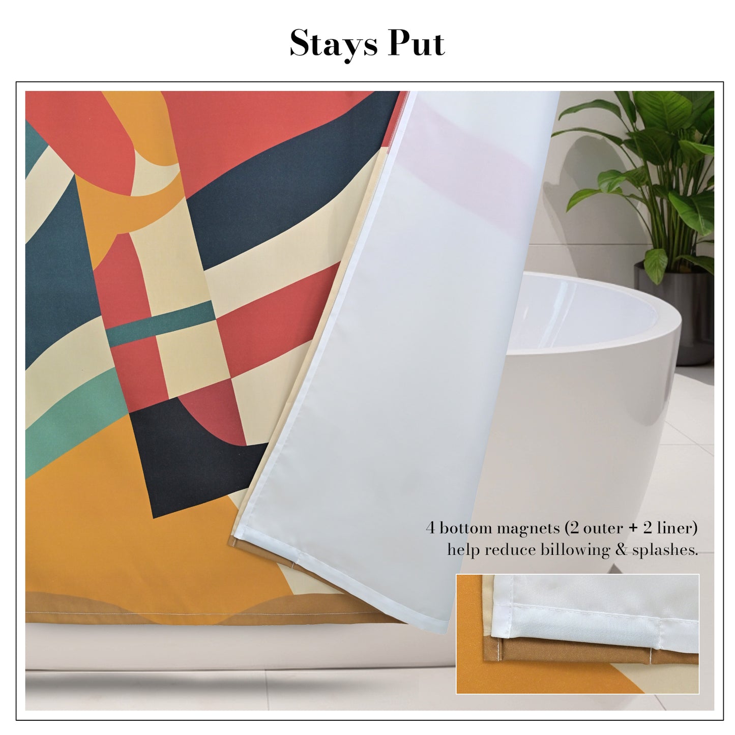 “Orbit Walker" NASA Series Shower Curtain Set