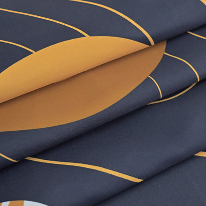 “Golden Orbits" NASA Series Shower Curtain Set