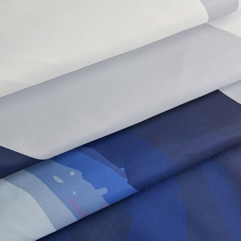 “Celestial Tides" NASA Series Shower Curtain Set