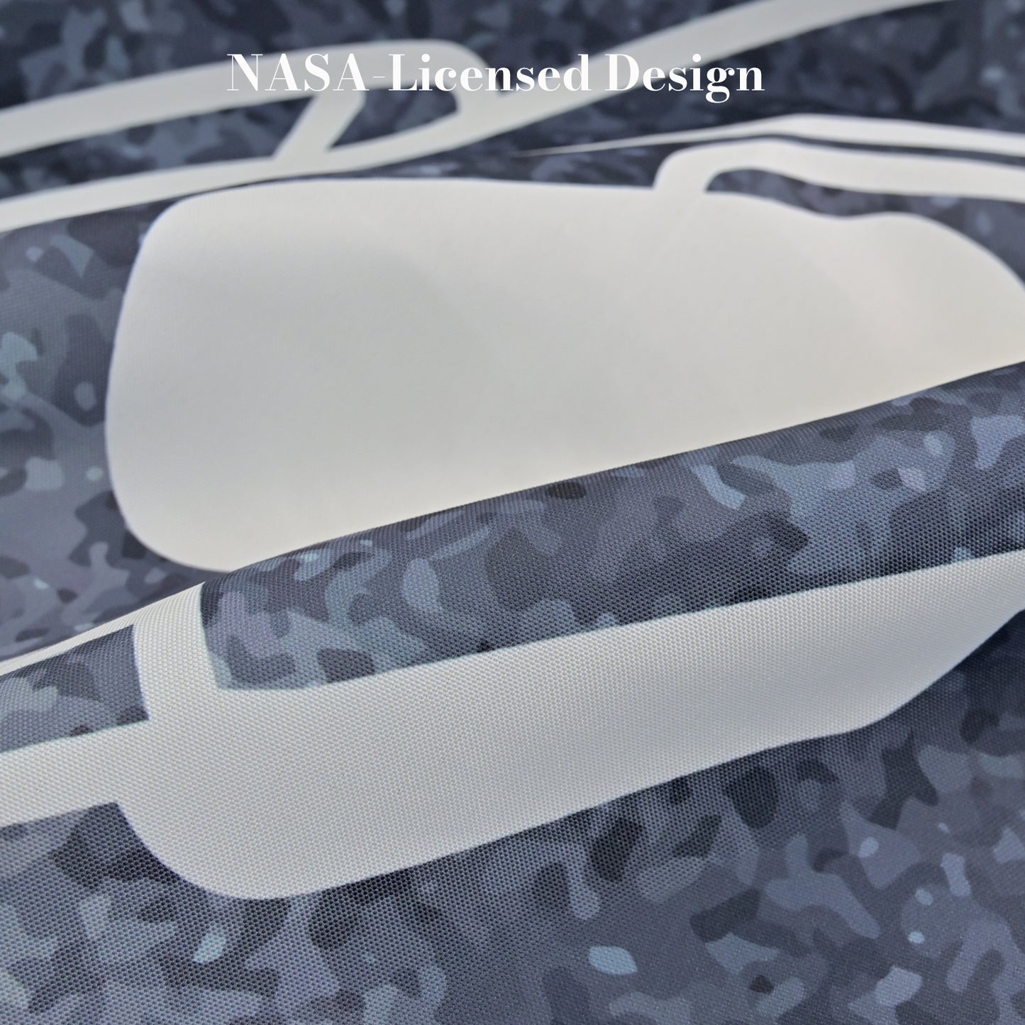 “Starlane Drift" NASA Series Shower Curtain Set