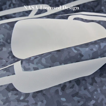 “Starlane Drift" NASA Series Shower Curtain Set