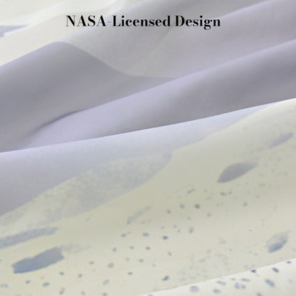 “Lunar Overlook" NASA Series Shower Curtain Set