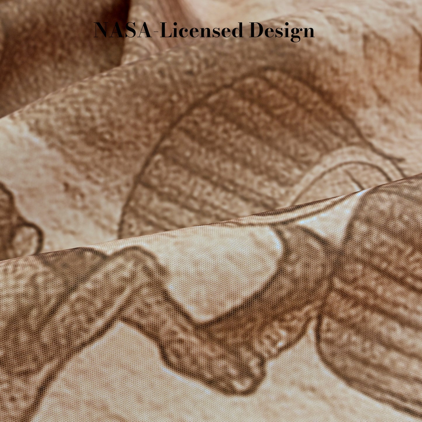 “Curiosity, Morning on Mars" NASA Series Shower Curtain Set