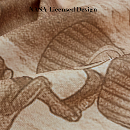 “Curiosity, Morning on Mars" NASA Series Shower Curtain Set