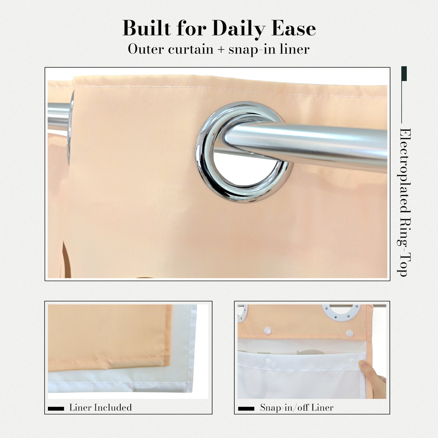 “Curiosity, Morning on Mars" NASA Series Shower Curtain Set