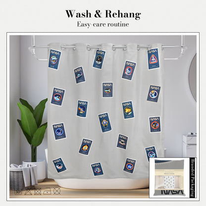 “Postcards from Space" NASA Series Shower Curtain Set