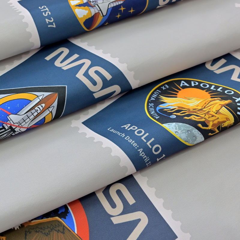 “Postcards from Space" NASA Series Shower Curtain Set